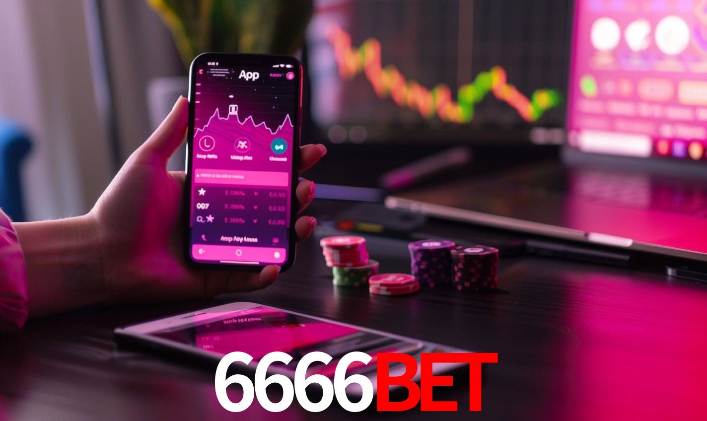 Comparação APP mobile vs versão web da 6666BET
